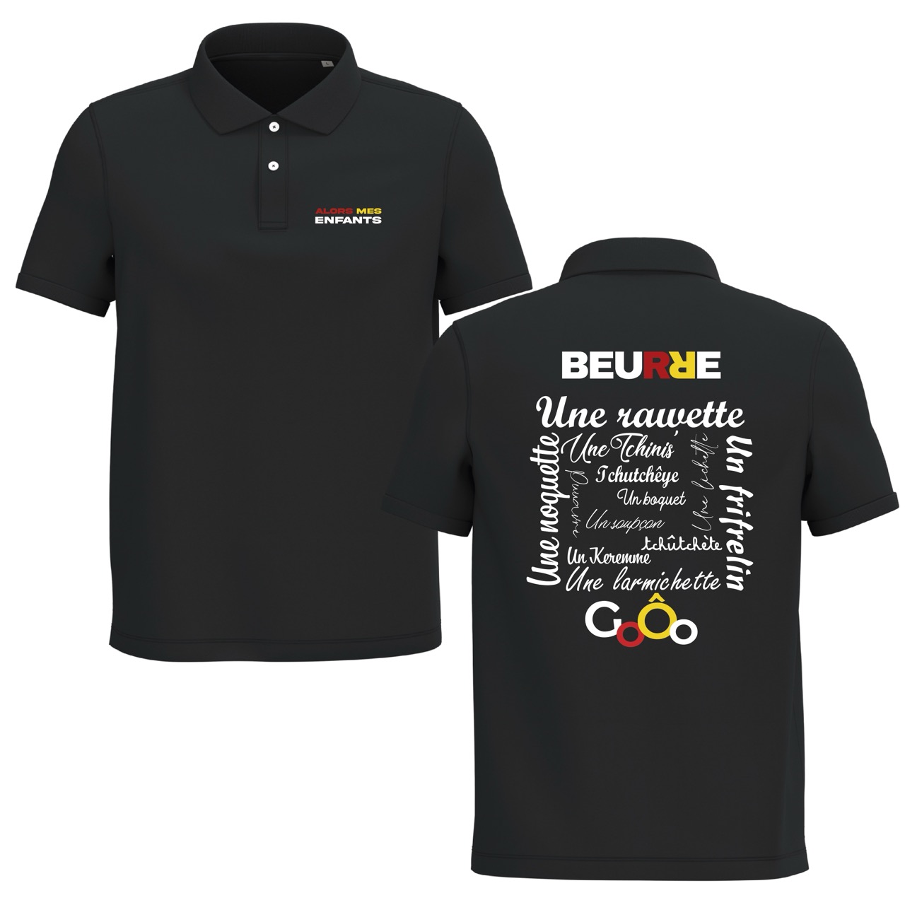 POLO IMPRIME BEURRE